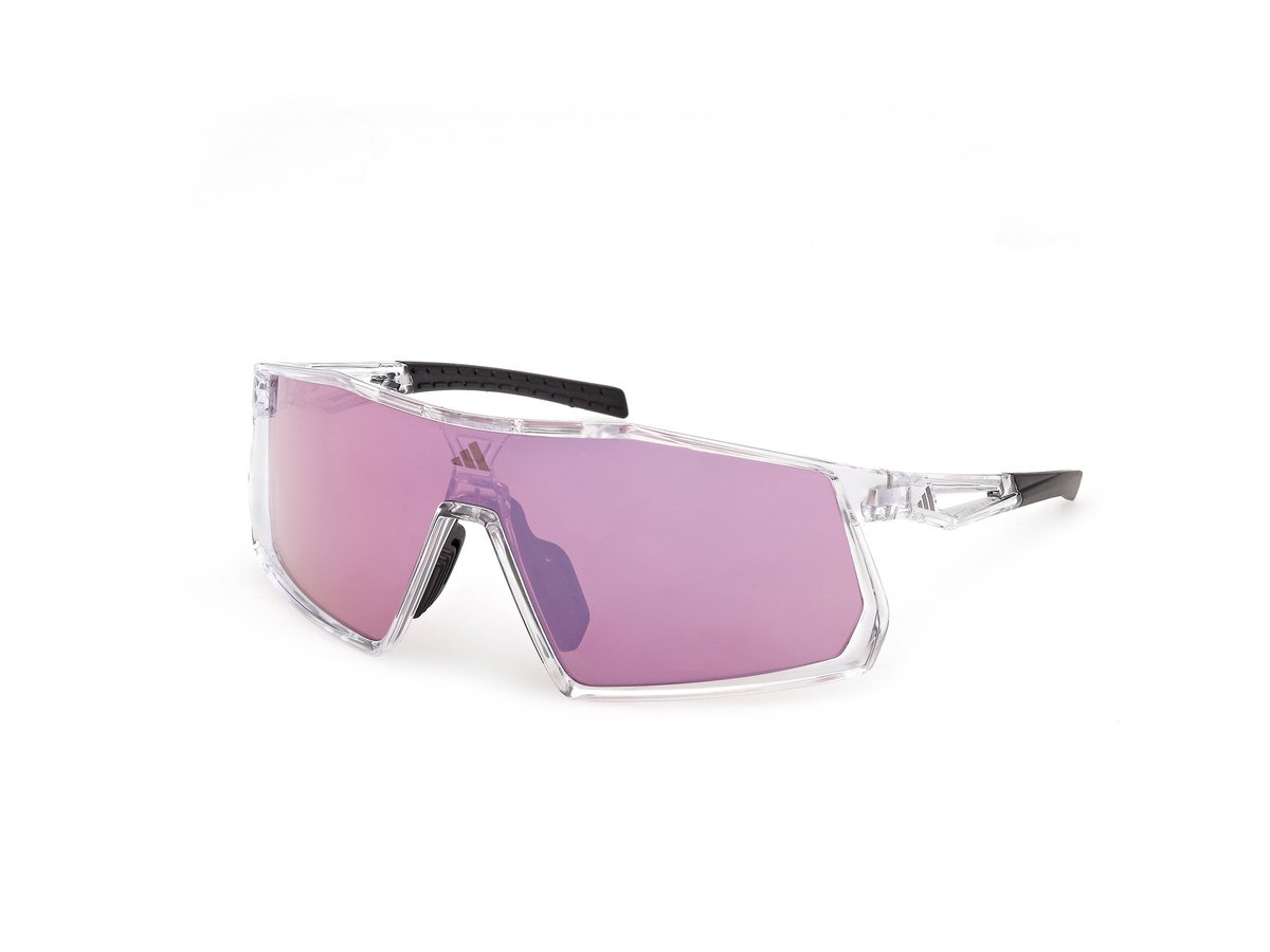 Adidas Sport Kentro Zonnebril Transparant Gradient Or Mirror Violet/CAT3 Crystal