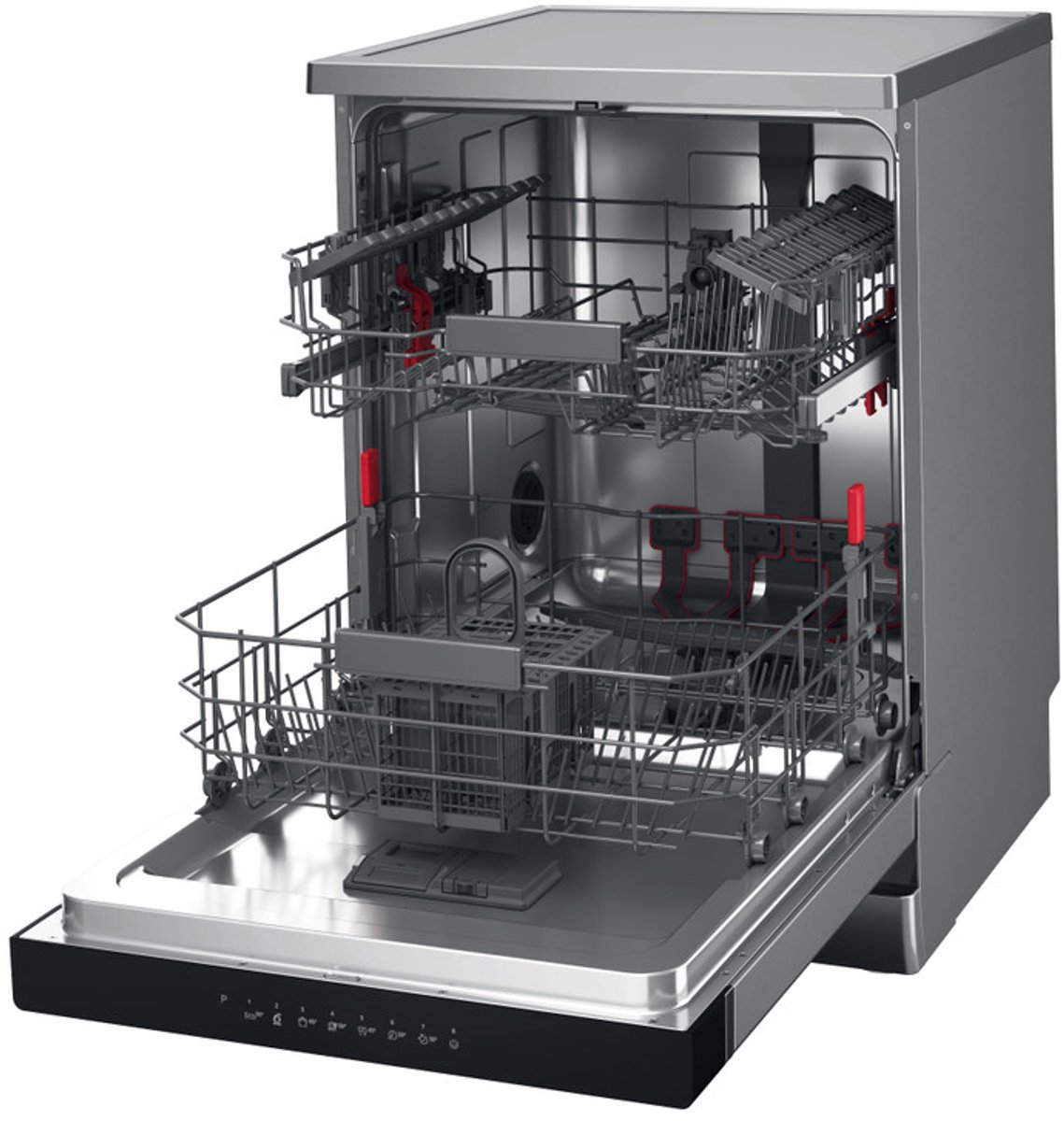 Whirlpool WH3FB14BN7A0X - PowerCleanPro - Vrijstaande vaatwasser 60 cm — afbeelding 5
