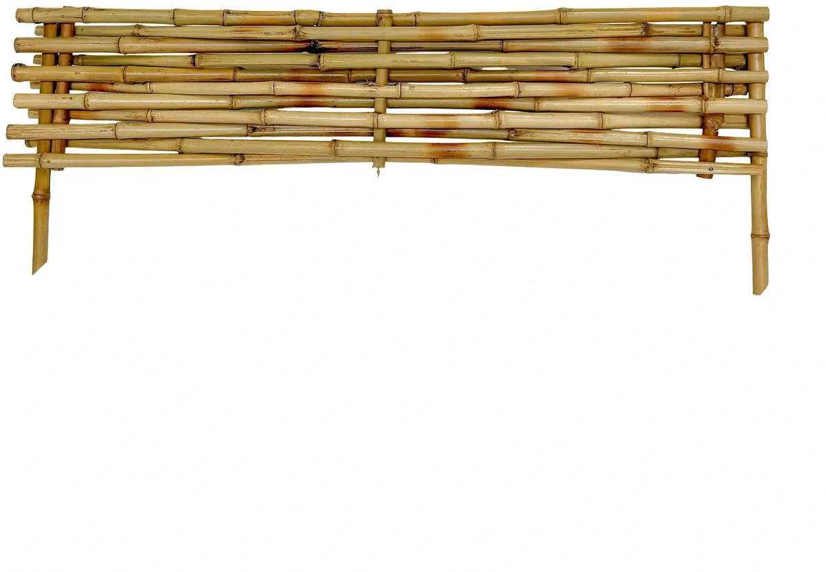 Masters of Bamboo® Bamboe Borderrand Gevlochten - 90 x 35 cm - Tuinrand