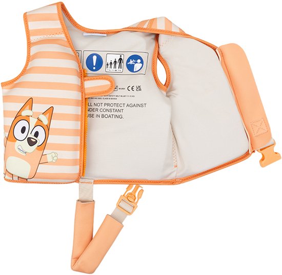 Swim Essentials - Zwemvest Peuter 2-4 Jaar - Oranje - Bluey - Drijfvest