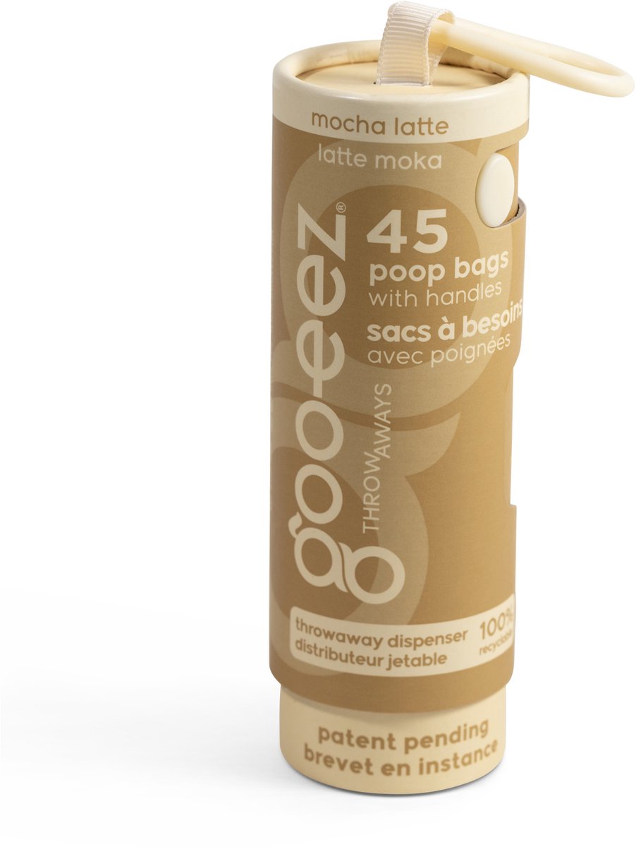 Goo-Eez Eco-Friendly Poepzak - Poepzakjes - Beige 70 stuks