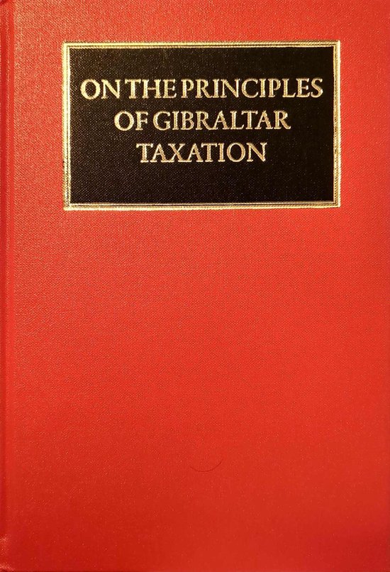 On the Principles of Gibraltar Taxation - cover