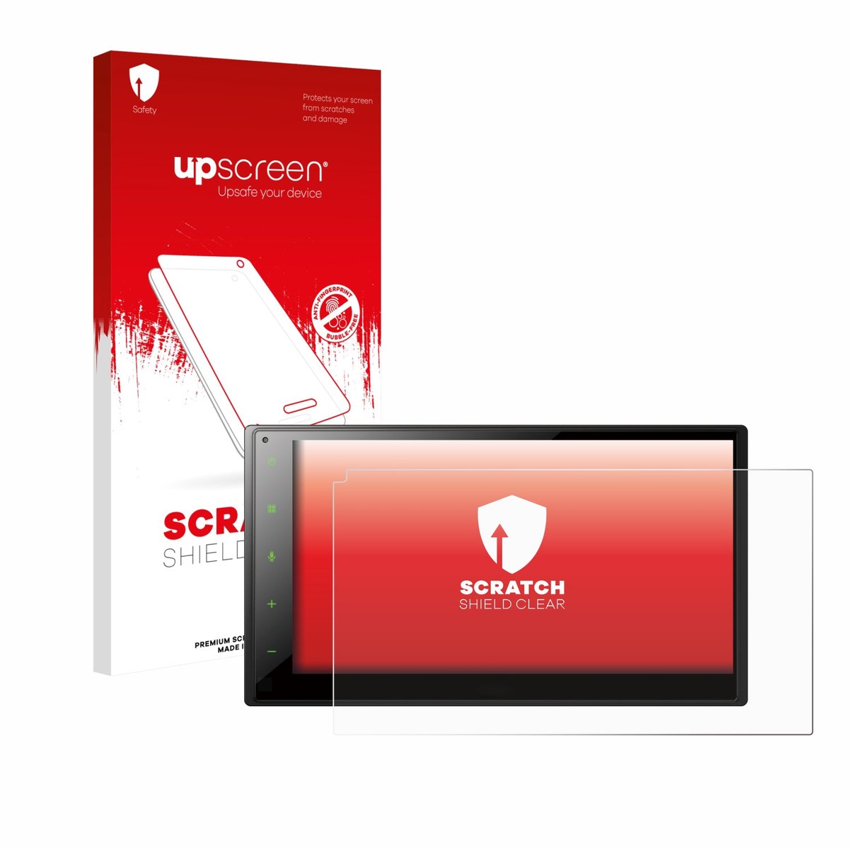upscreen - Screenprotector voor Pioneer SPH-DA160DAB - Folie Beschermfolie transparant