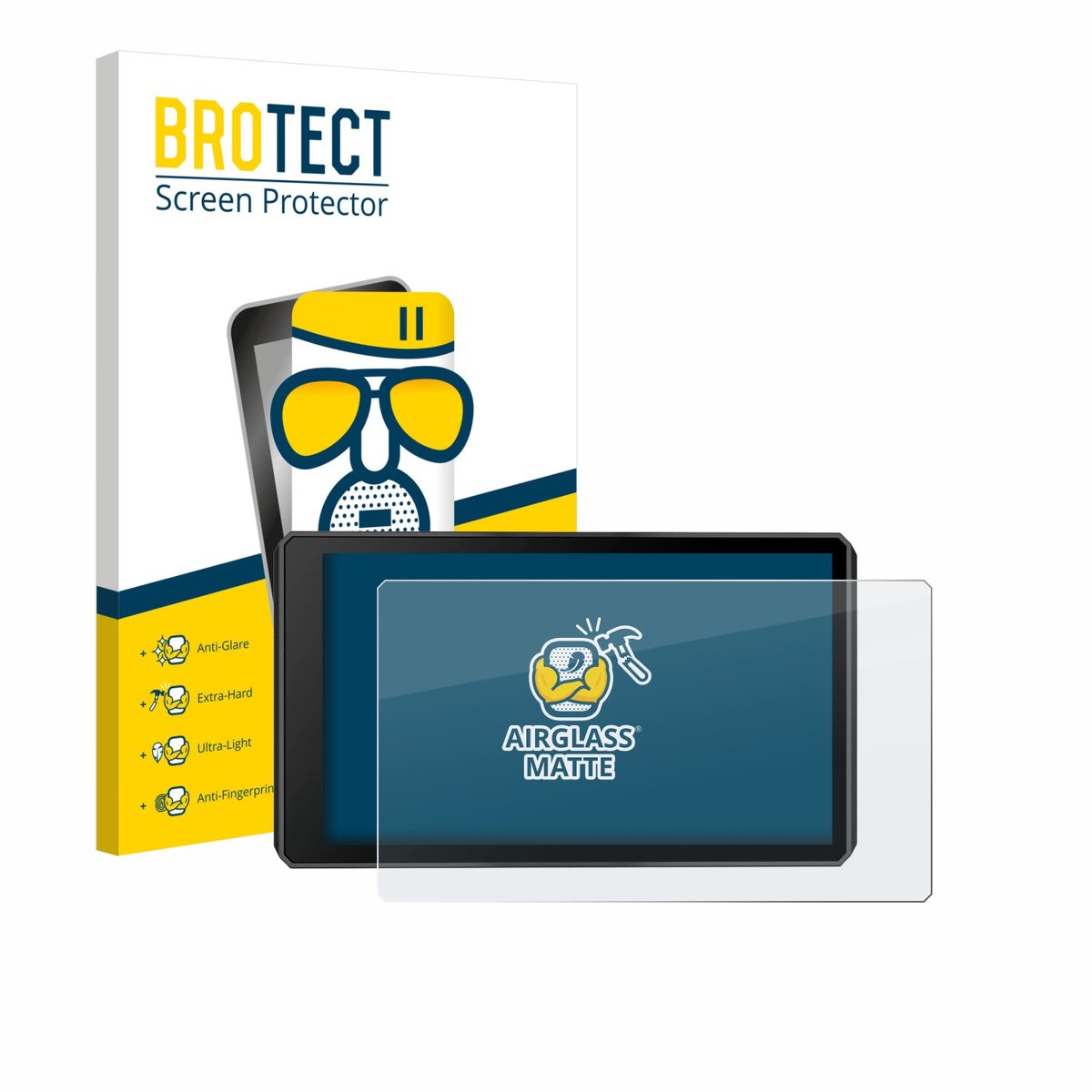 BROTECT - Screenprotector voor Garmin zumo XT3 6" - Folie Beschermfolie Beschermglas matte