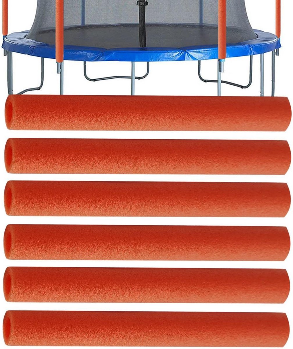 6x Trampoline Muisstokhoezen Schuim - Beschermhoezen voor Trampoline Palen