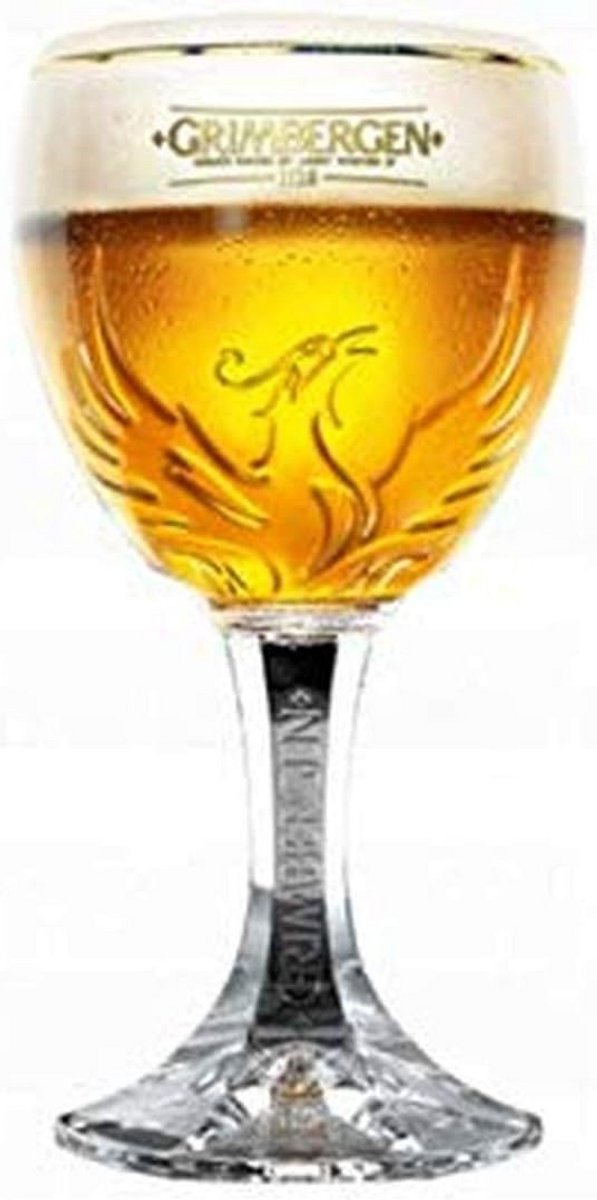 Set van 6 Kelkglazen 50 cl met Gouden Rand