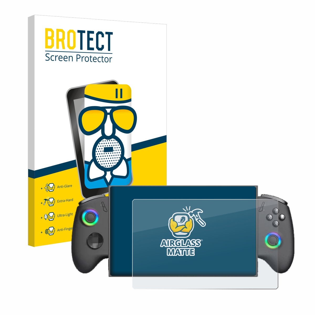 BROTECT - Screenprotector voor OneXPlayer X1 Mini - Folie Beschermfolie Beschermglas matte