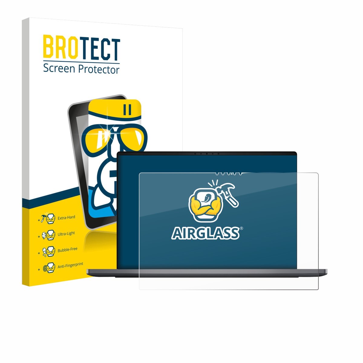 Screenprotector voor Dell XPS 14 DA14260 Beschermglas transparant