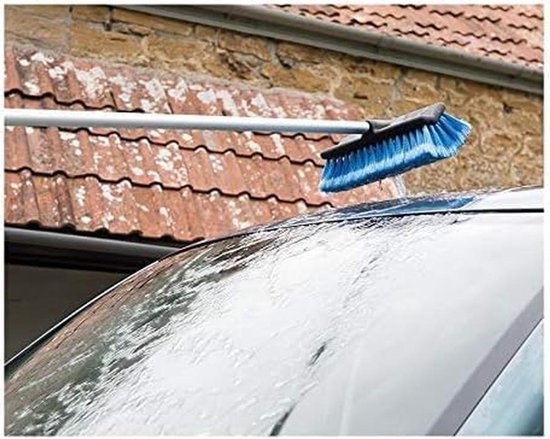 Telescopische Borstel met Schuimrubber Handvat voor Boot en Caravan — afbeelding 2