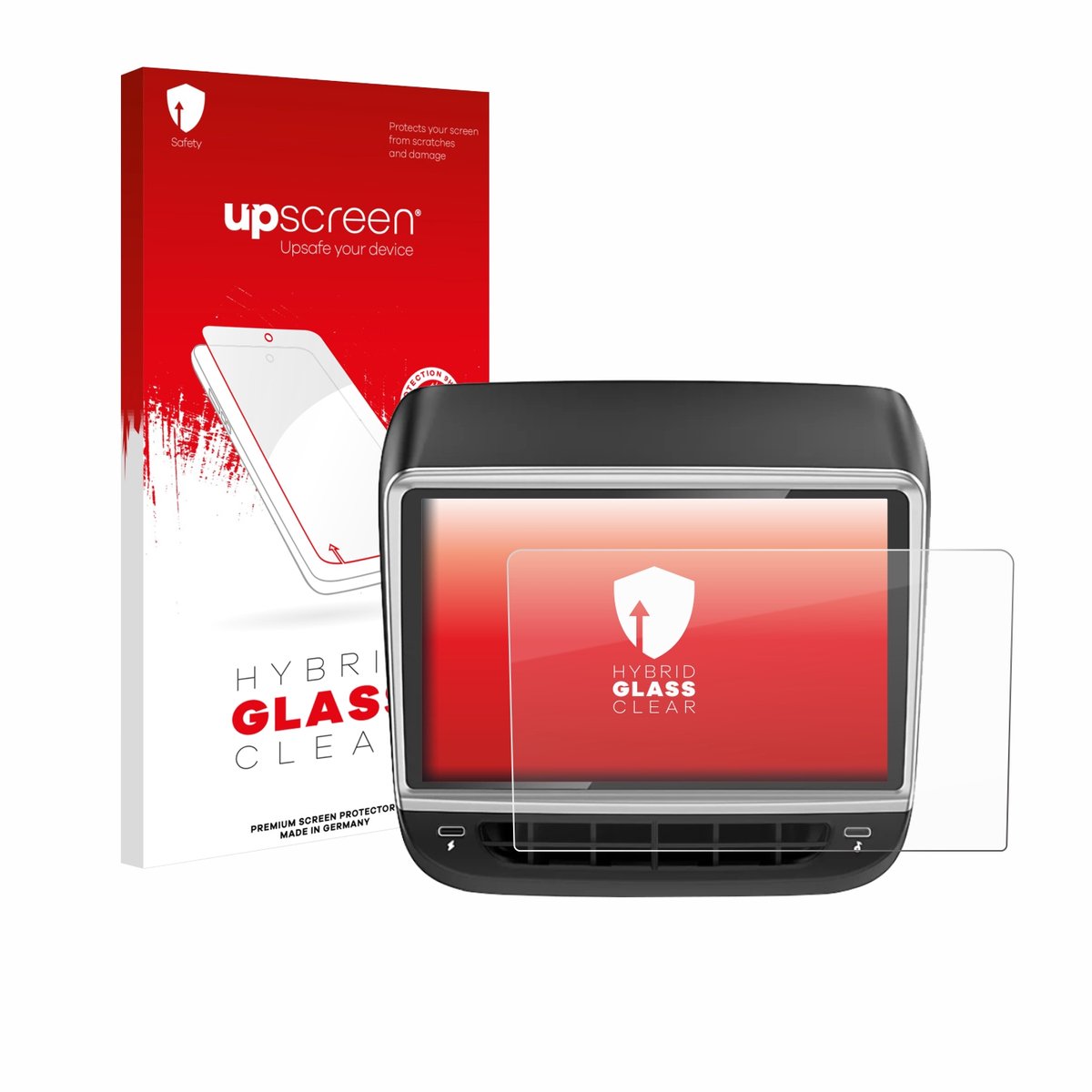 upscreen - Screenprotector voor Tlyard T10 - Folie Beschermfolie Beschermglas transparant