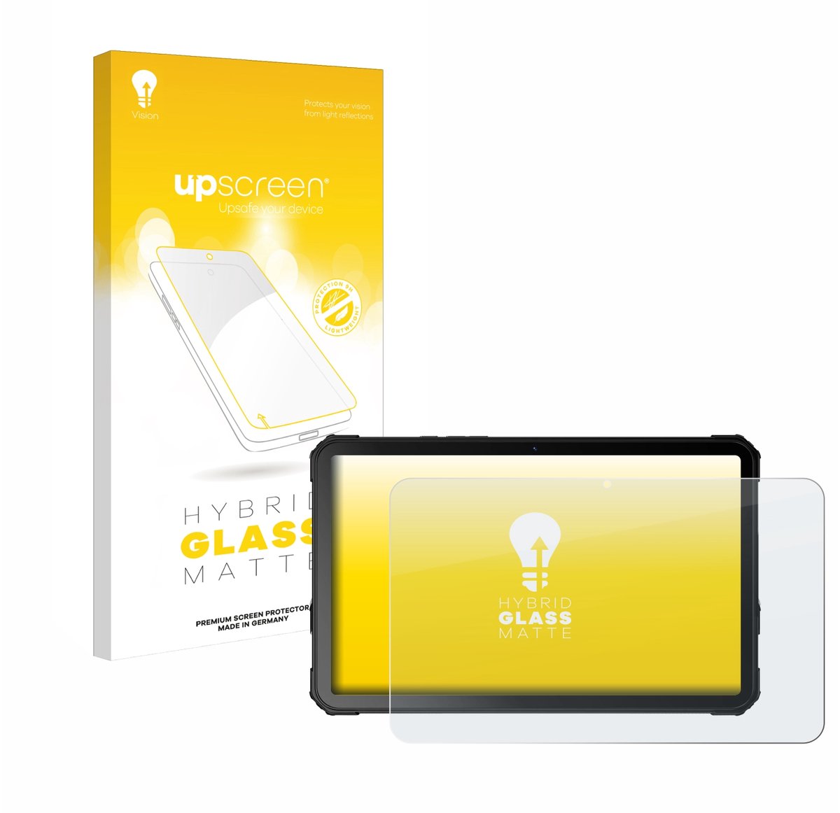 upscreen - Screenprotector voor Fossibot DT3 5G - Folie Beschermfolie Beschermglas matte