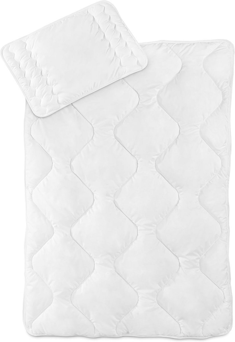 Kinderdekbed met Kussen Set 100x135 cm - Hypoallergeen & Öko-Tex Gecertificeerd