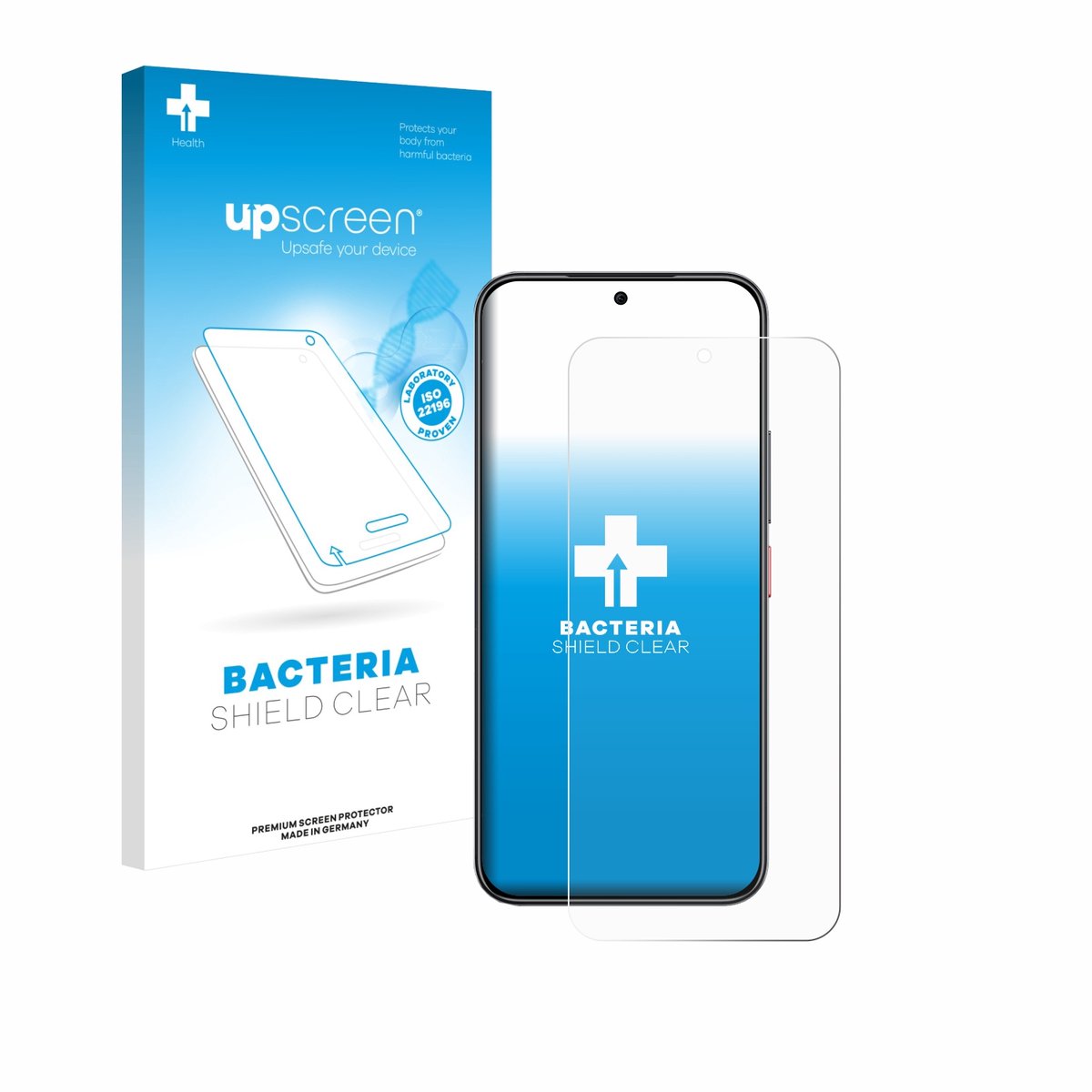 upscreen - Screenprotector voor Nubia Air - Folie Beschermfolie transparant antibacterieel