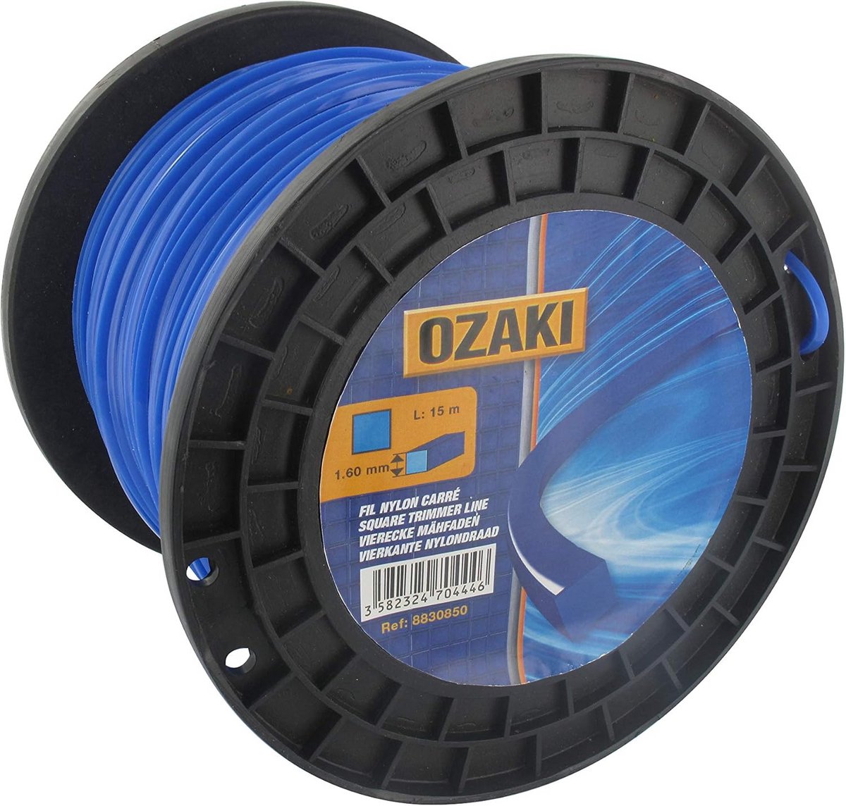 Vierkante Nylon Draadspoel voor Vliegertrimmer - 215 Meter