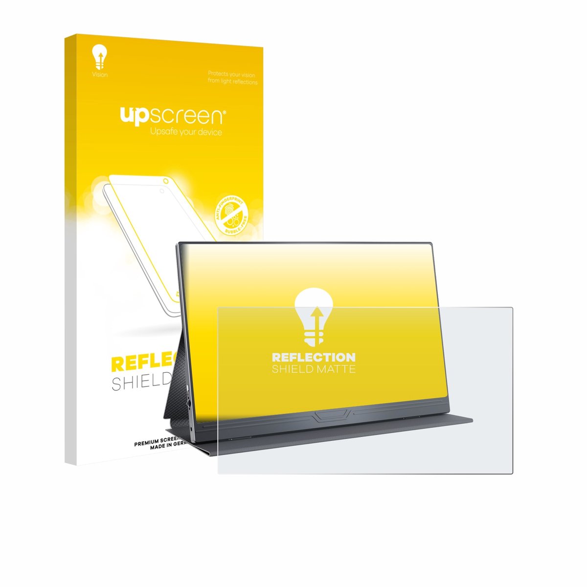 upscreen - Screenprotector voor CUIUIC GS156B2 - Folie Beschermfolie anti glare matte