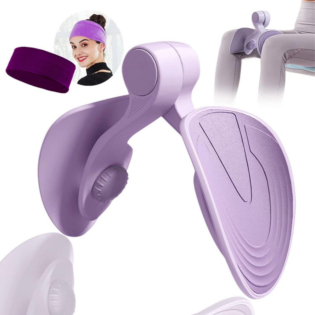 Bekkenbodemtrainer voor Vrouwen - Oefenapparaat voor Dij, Bil en Heup