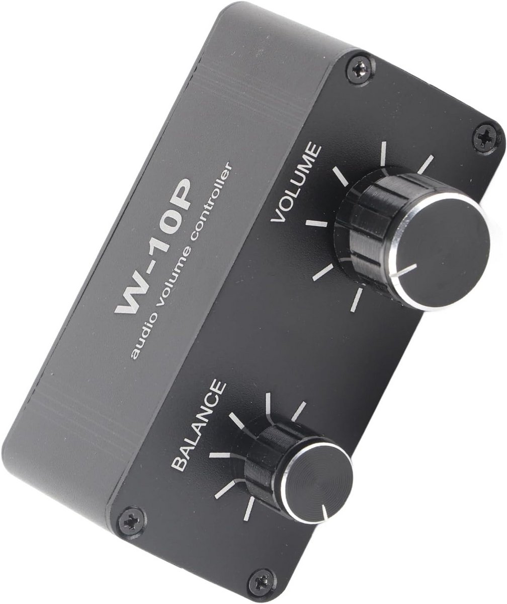 Mini Stereo Voorversterker en Hoofdtelefoon Versterker met Volumeregeling