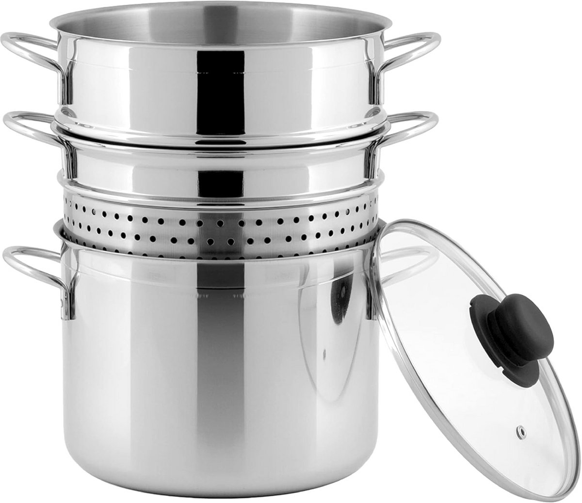 Pastamaker met Stoommand - Ideaal voor Verse Pasta