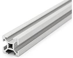Aluminium Profiel 20x20 L-Type Sleuf 6 Zilver Geanodiseerd Montageprofiel