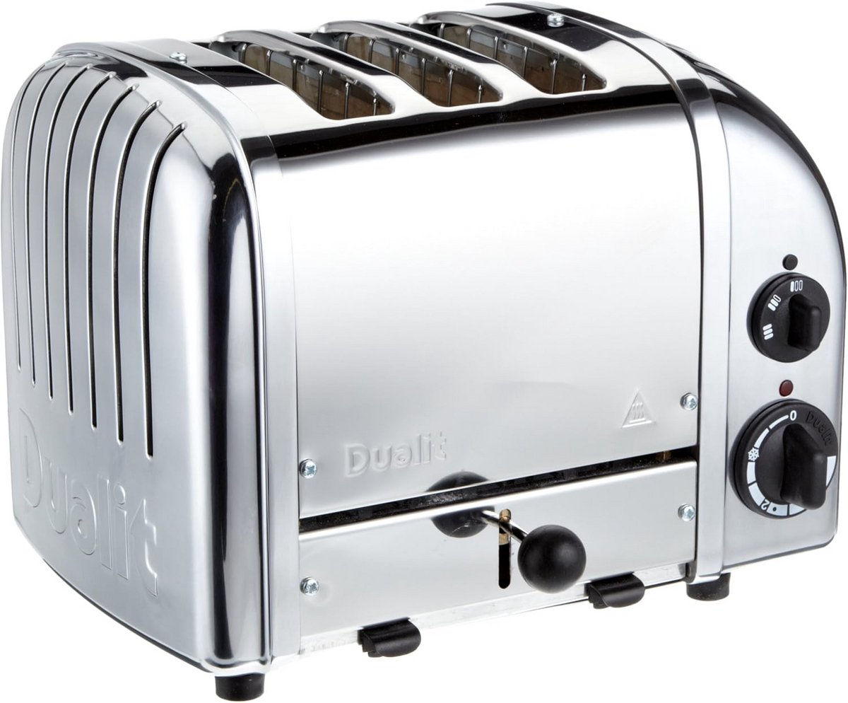 Combi Broodrooster Met 2 + 1 Sleuf Voor Toast en Broodjes