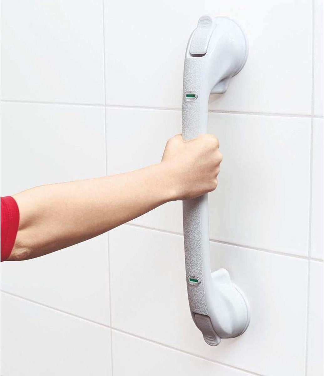 Extra Grote Badkamer Handgreep met Zuignap voor Douche en Toilet - 50 cm