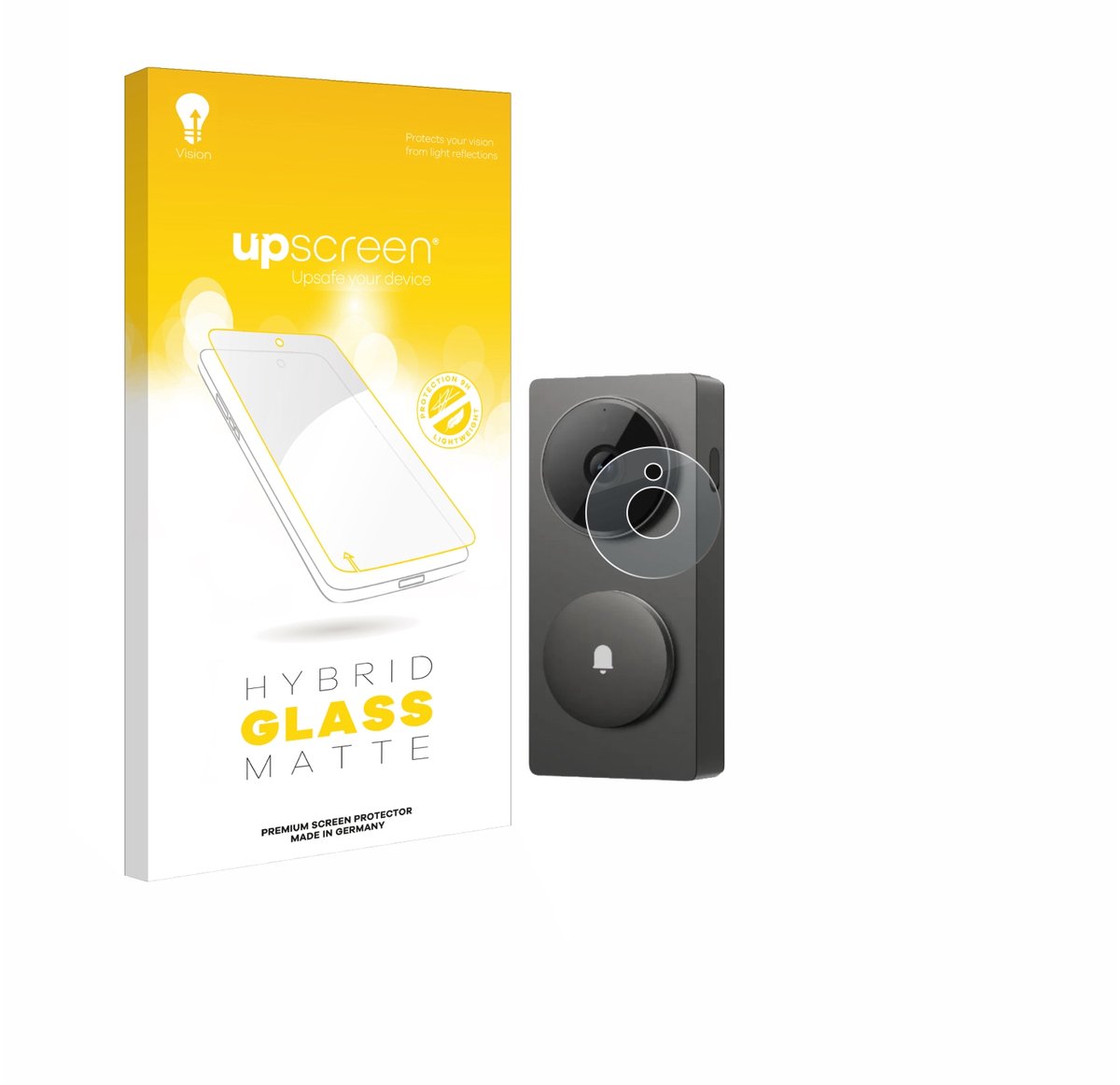 upscreen - Screenprotector voor Aqara Hub G410 - Folie Beschermfolie Beschermglas matte