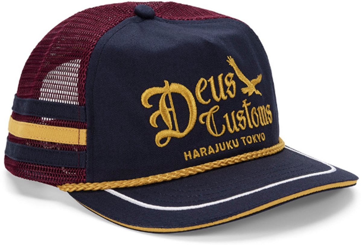 DEUS Beep-Beep Trucker cap - Dark Navy