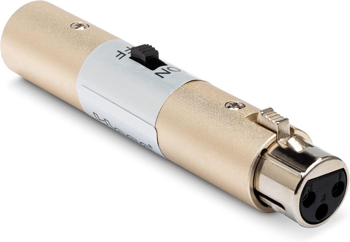 Microfoon XLR Kabel met Ingebouwde Dempingsschakelaar