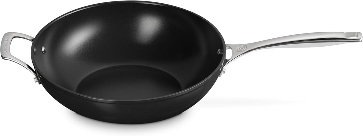 Keramische Wok 30 cm met Antiaanbaklaag - 4,7 Liter