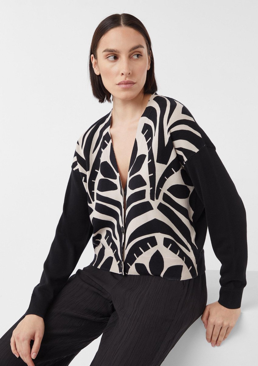 comma - female - Gebreid Vest