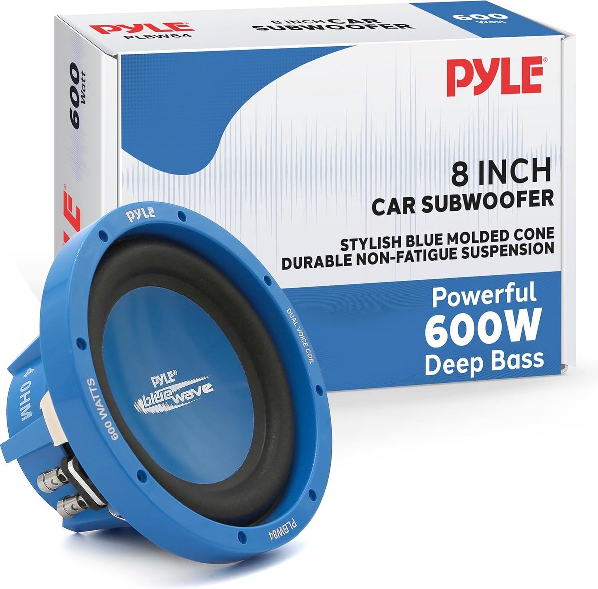 Krachtige 8 Inch Subwoofer 600W voor Diepe Bass in Auto of Huis