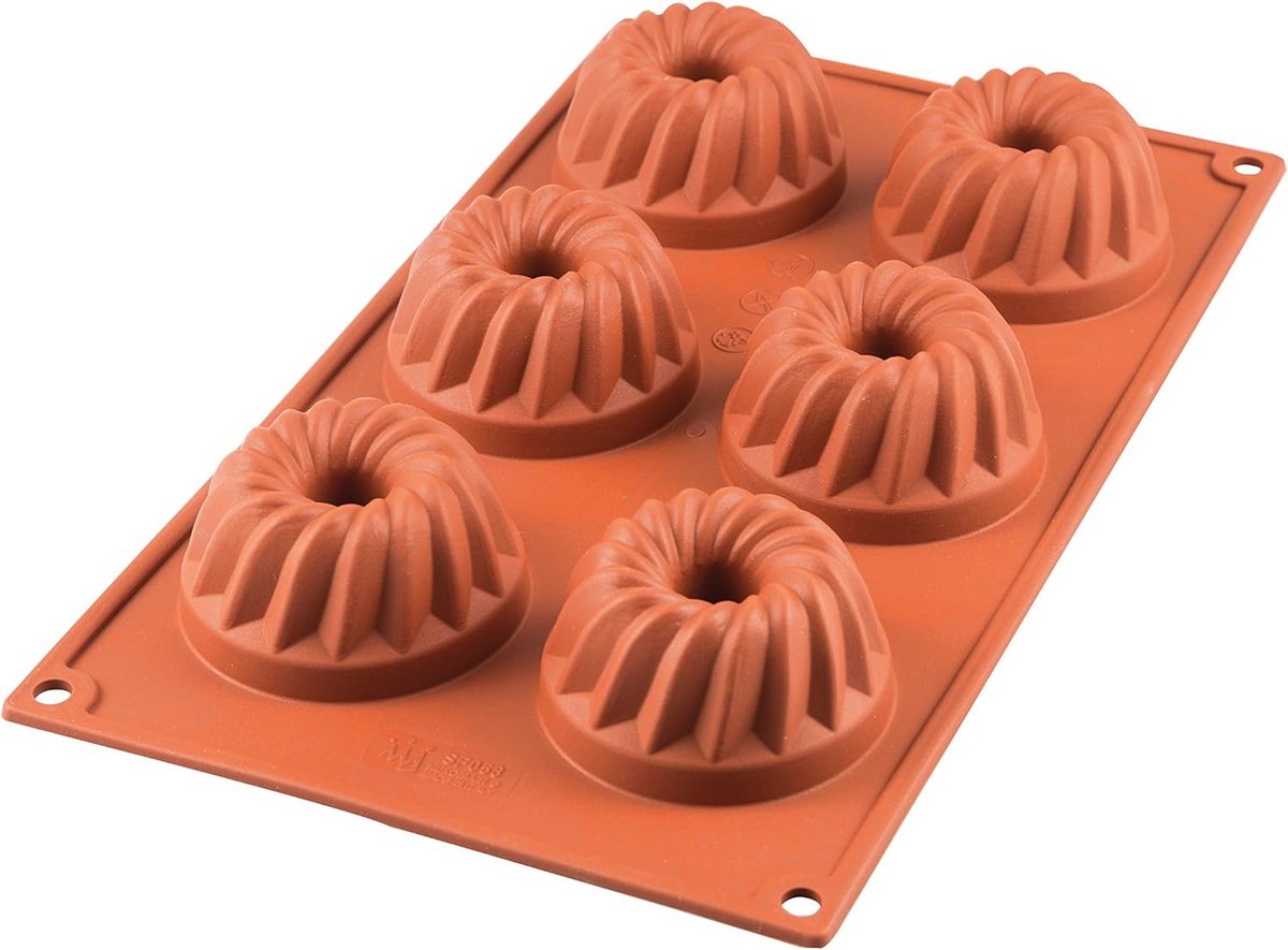 Flexibele Siliconen Bakvorm voor Gugelhupf - Oven en Vriezerbestendig