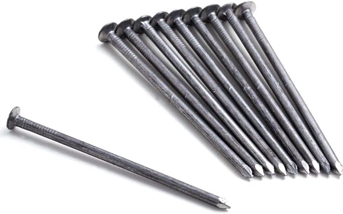 50 Stuks Stevige Stalen Spijkers 2x40mm - Multifunctioneel Bevestigingsmateriaal