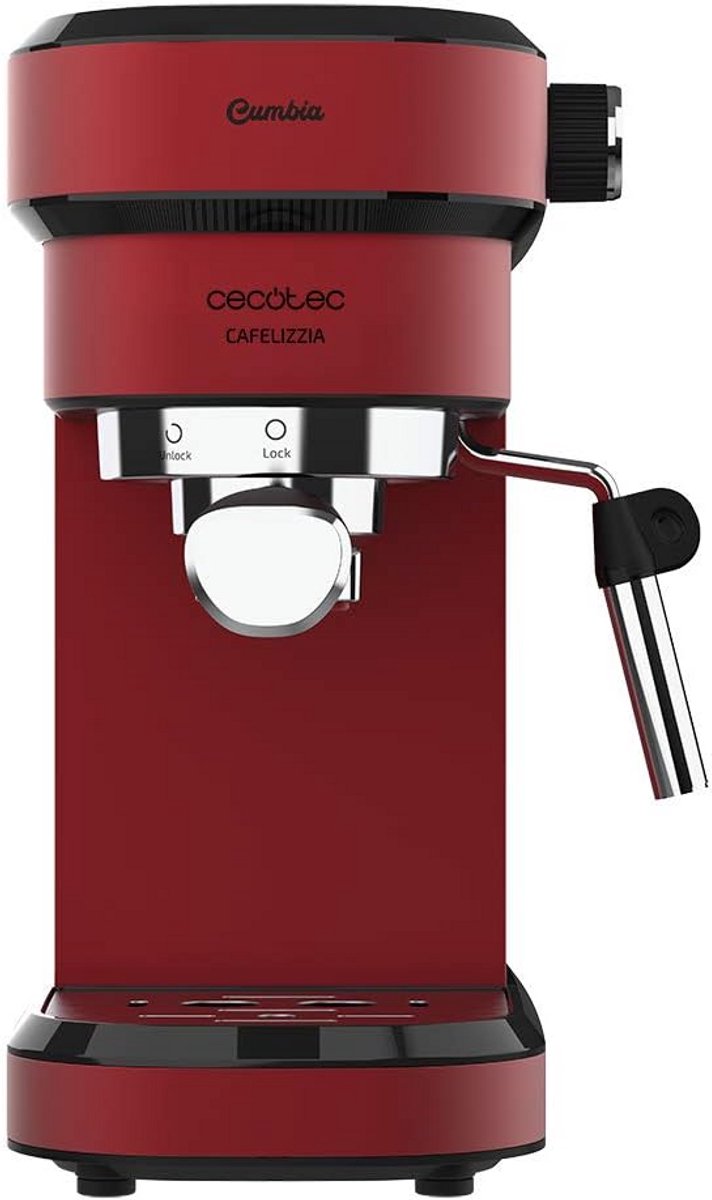 Krachtige Espressomachine 1350W met 20 Bar Pomp en Stoomfunctie