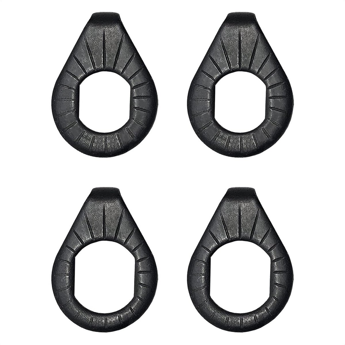 4 Stuks Fietswiel Assen Borgclips voor Voor- en Achterwiel