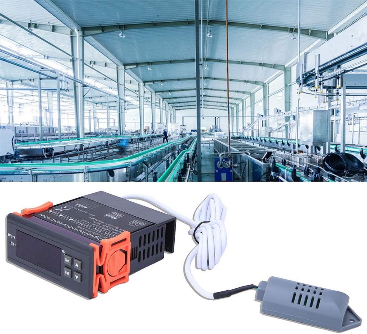 Digitale Vochtigheidsregelaar AC 220V - Automatische Luchtvochtigheidscontroller