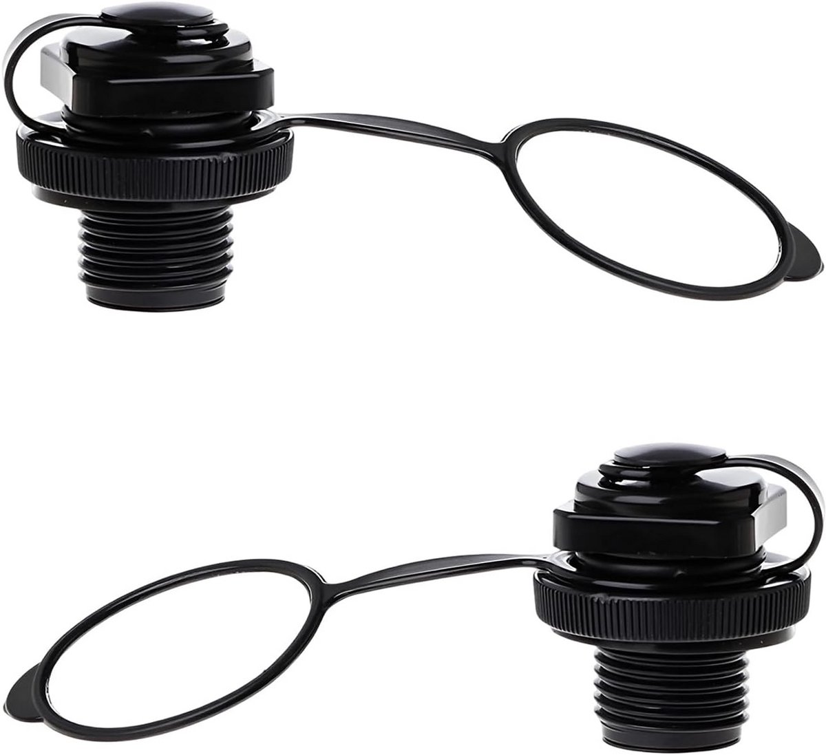 2x Universele Rubberbootventielen voor Kajak, Kano en Opblaasbare Boten