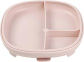 b.box 2-in-1 siliconen Antislipbord met zuignap voor het eten - Sterke Zuignap - Verwijderbare Verdeler - Peuter zelfvoedingsgerei - Groeit Mee met je Kind - Gebogen Zijkanten - Vaatwasserbestendig - Vanaf 6 Maanden