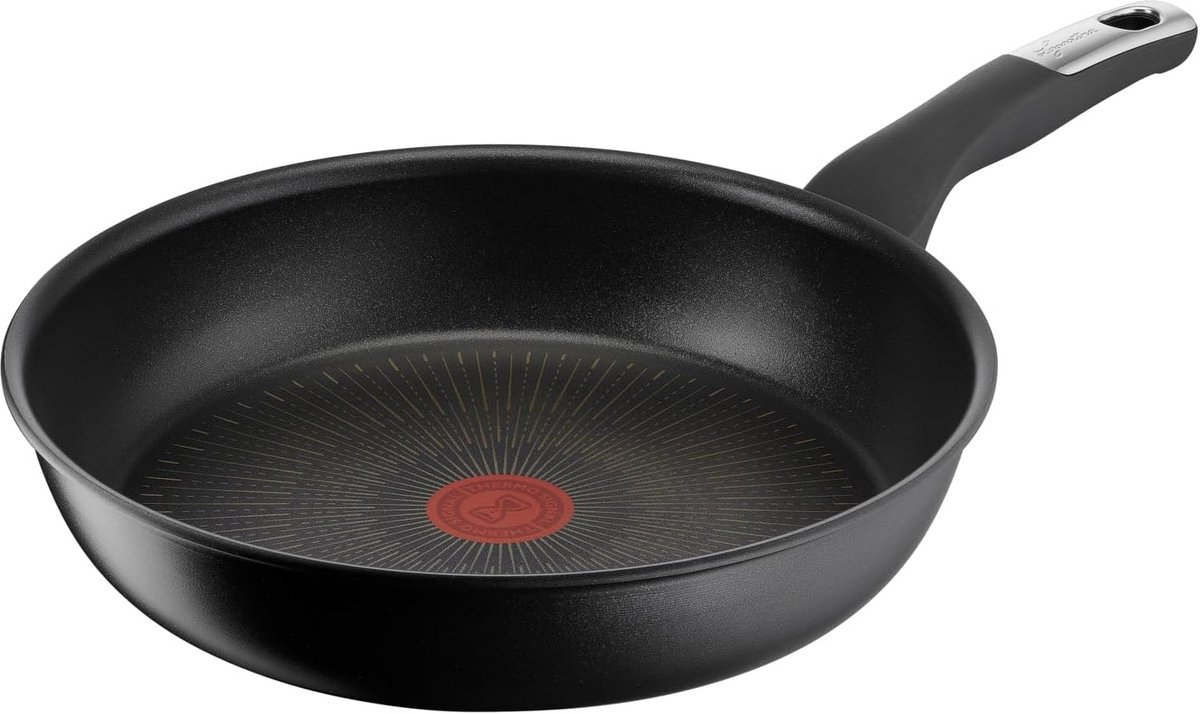 Krasbestendige Antiaanbakpan 28 cm met Titanium Coating en Inductie Geschiktheid