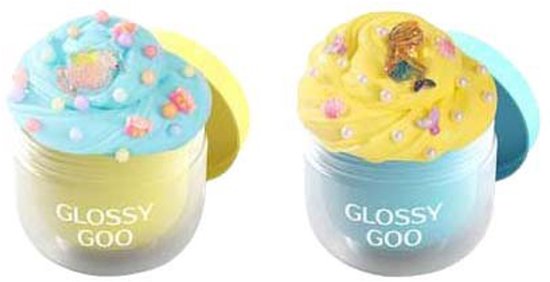 Johntoy slijm GlossyGoo Beauty putty XL navul multicolor speelgoed.