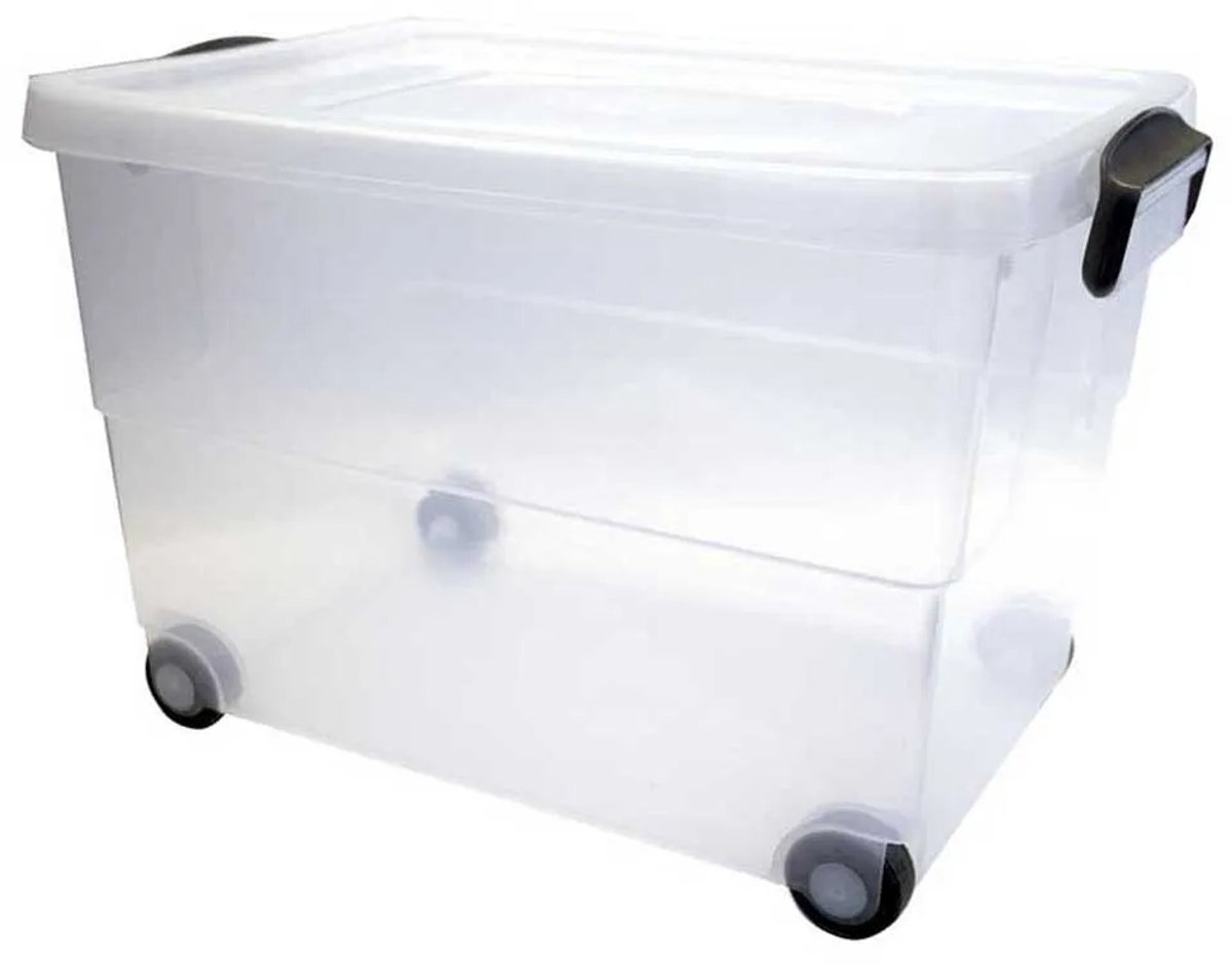 Denox Eurobox 60l Opbergdoos Transparant