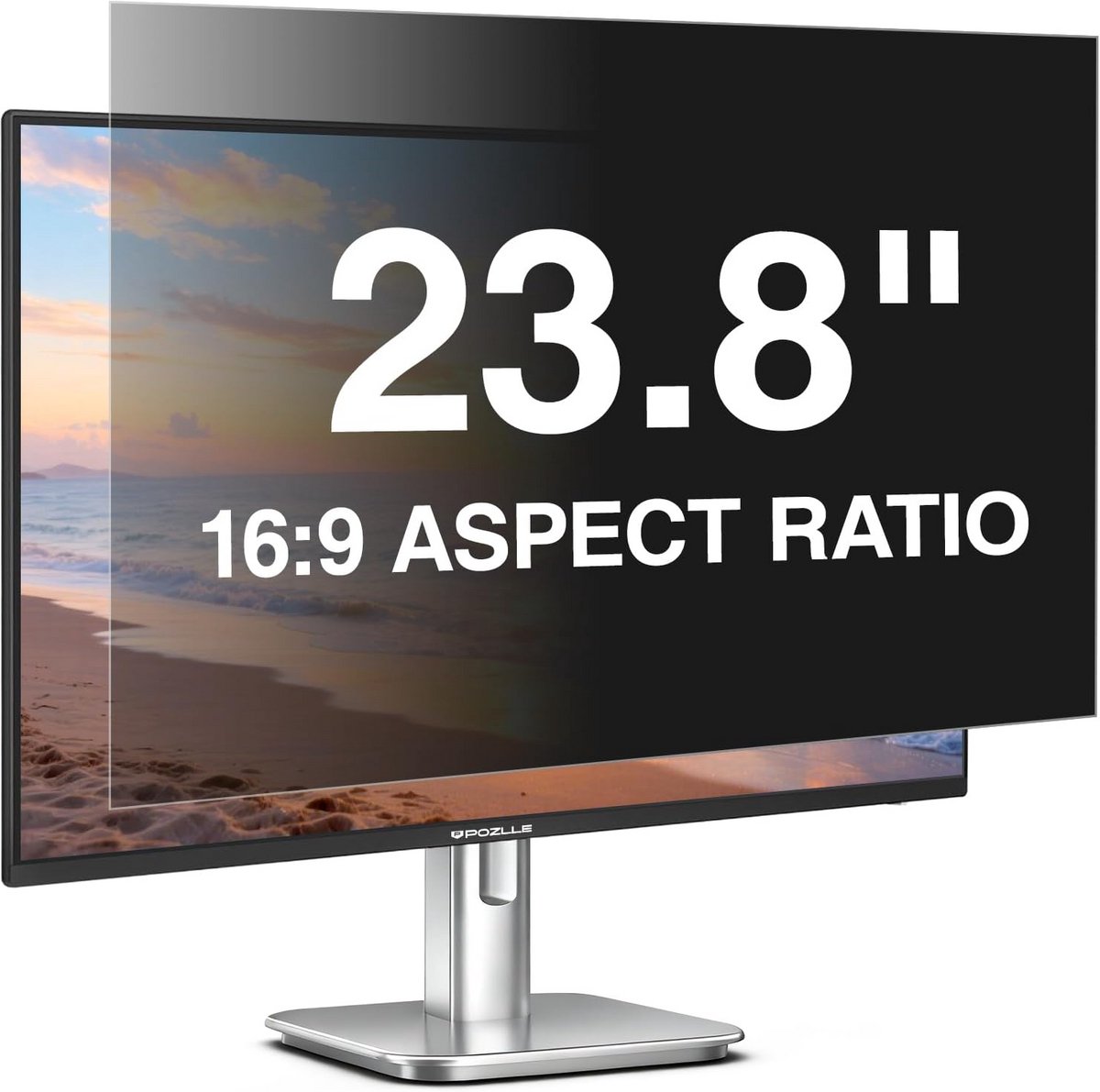 Privacyfilter Monitor 23.8 Inch 16:9 met Blauwlichtfilter en Antireflectie