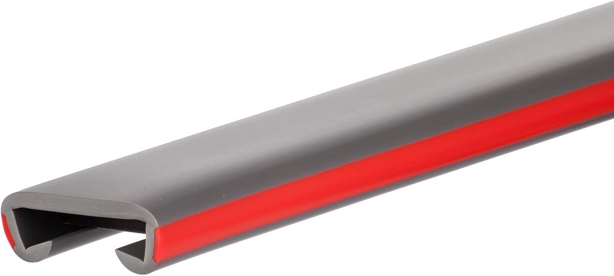 Flexibele Kunststof Trapleuning PVC 40x8mm Veiligheid en Bescherming