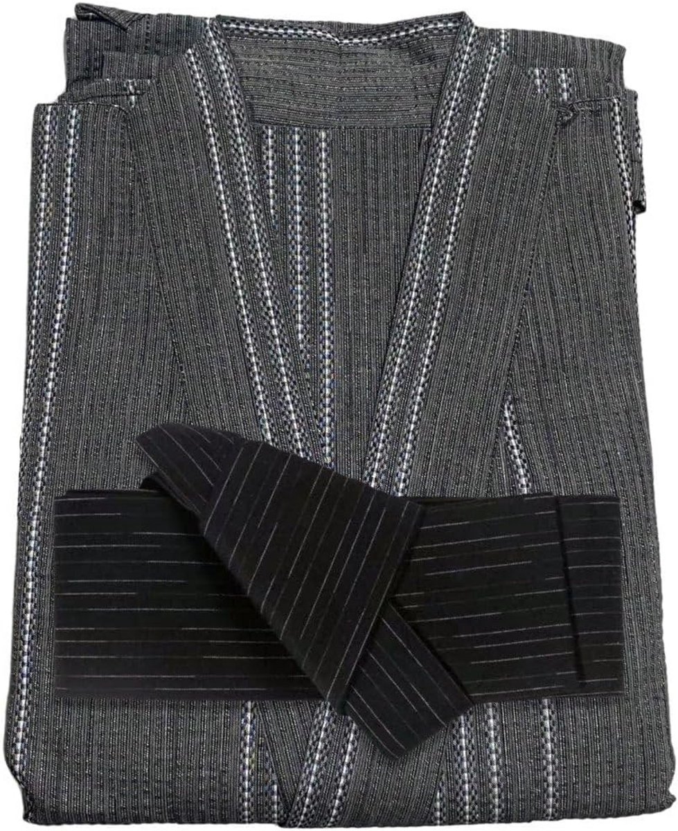 Traditionele Japanse Yukata Heren Kimono Lange Badjas met Riem