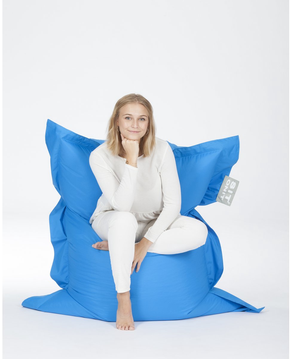 Zitzak Electric blue 165x135 Sit On It ....and Joy !!