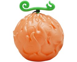 Teknofun, LED Lamp 7cm Model Flame Flame Fruit ONE PIECE met Polsband, Oranje