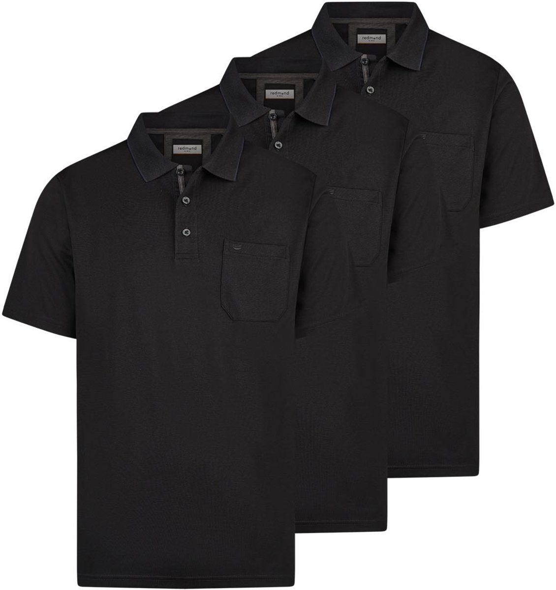 Redmond Heren poloshirt 3 pack Basic