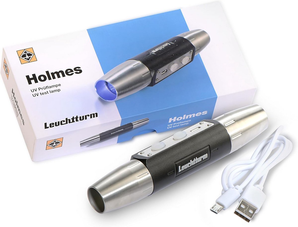 Oplaadbare UV Zaklamp voor Detectie, Inspectie en Verzamelaars