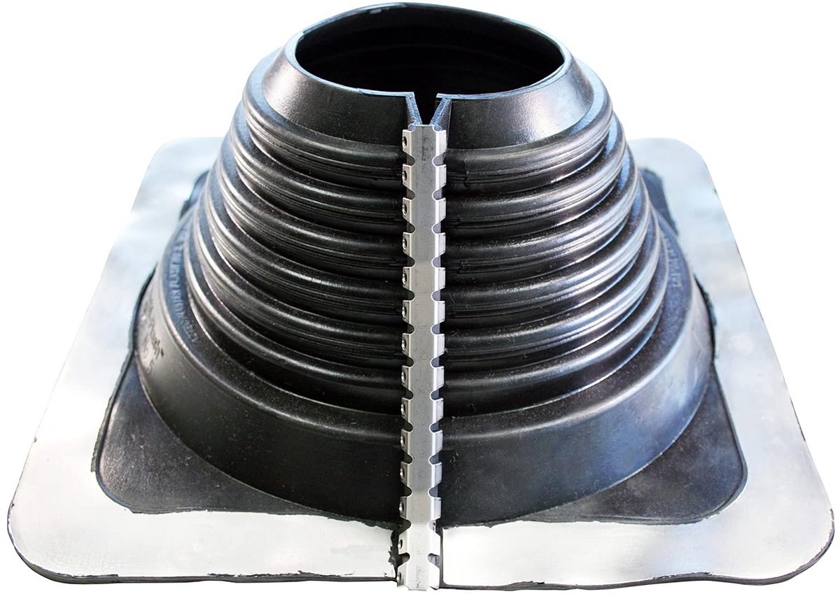 Waterdichte Dakdoorvoer Afdichting voor Metalen Dak - EPDM, 101-203 mm