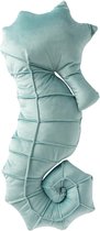 J-Line kussen Zeepaard - polyester - turkoois